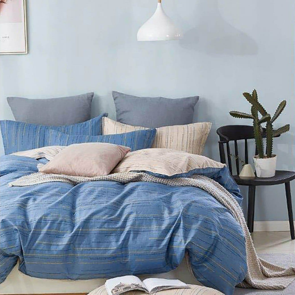 Lenjerie dublă de pat din bumbac, Niue