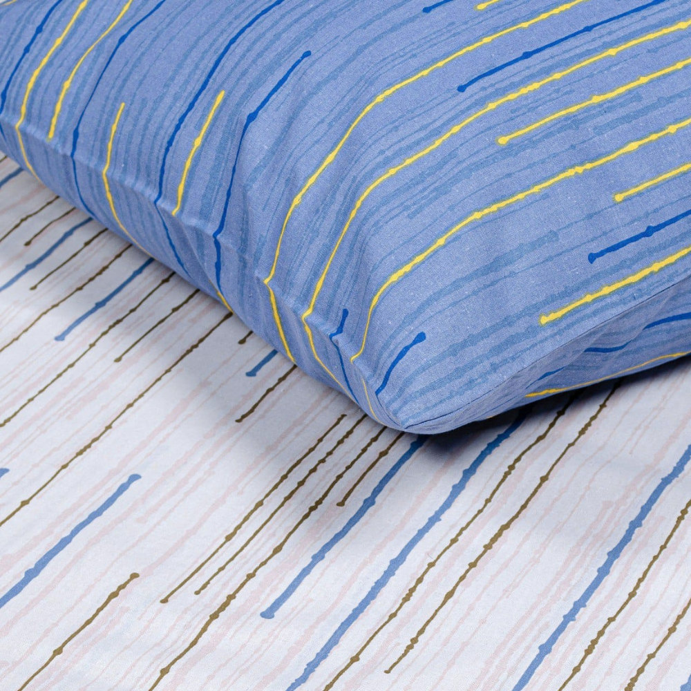 Lenjerie dublă de pat din bumbac, Niue