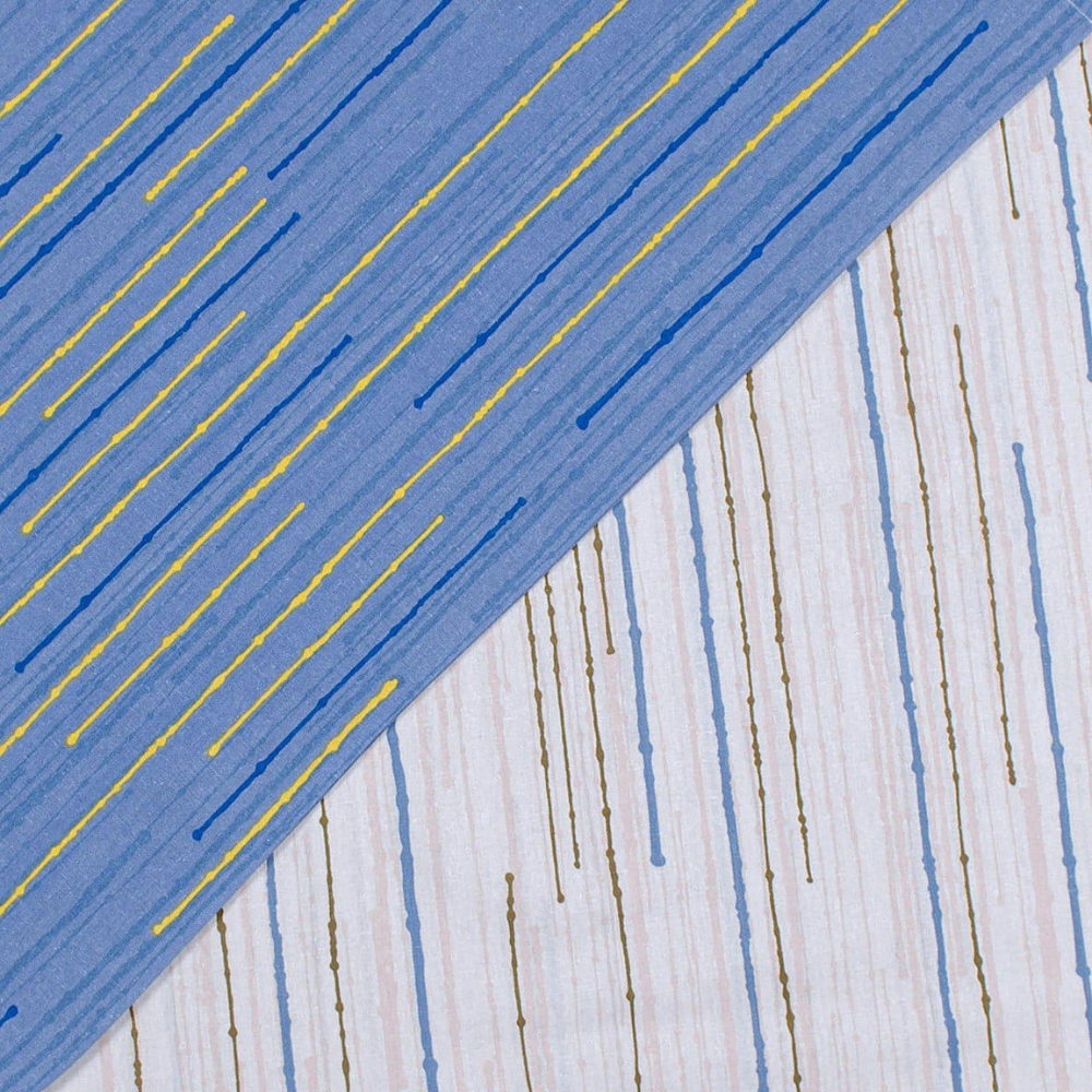 Lenjerie dublă de pat din bumbac, Niue