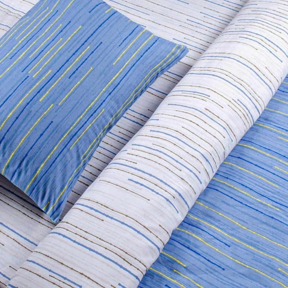 Lenjerie dublă de pat din bumbac, Niue