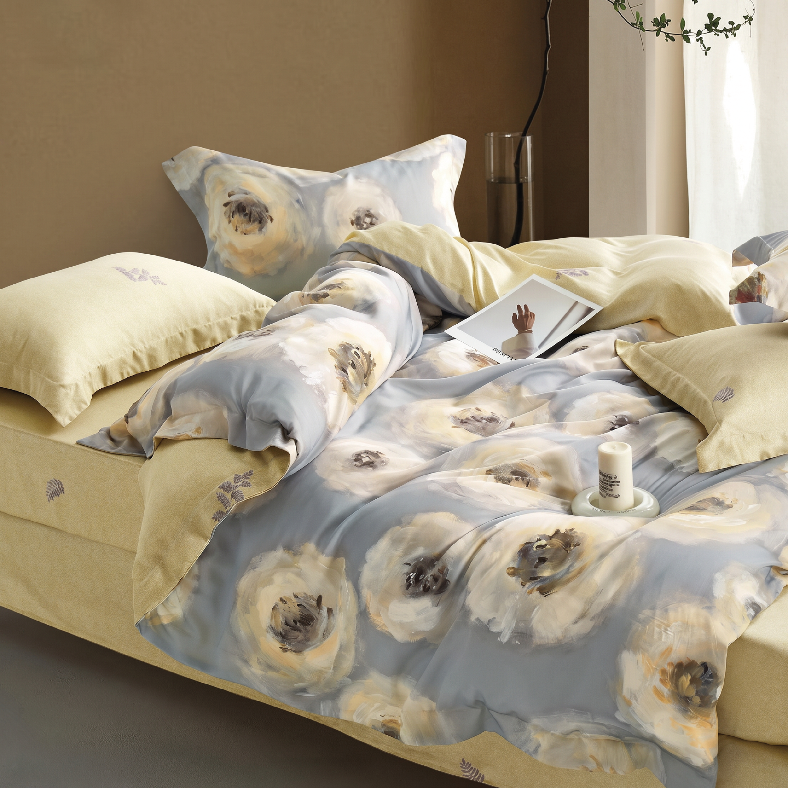 Lenjerie de pat, Deliya – Lyocell - 100% Fibră de Eucalipt