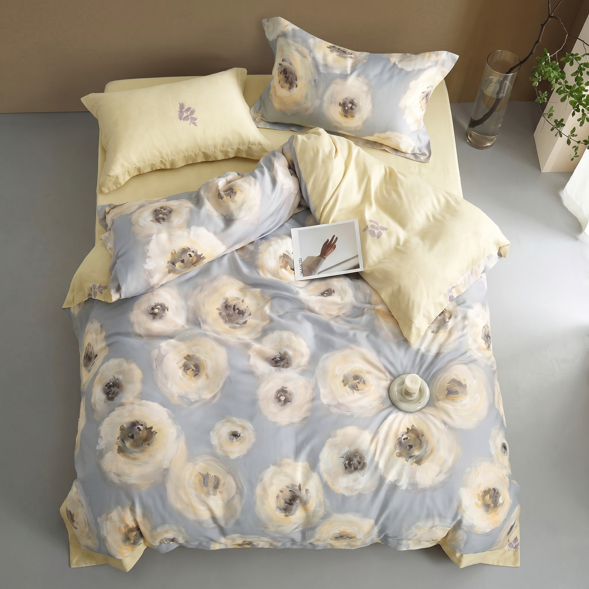 Lenjerie de pat, Deliya – Lyocell - 100% Fibră de Eucalipt