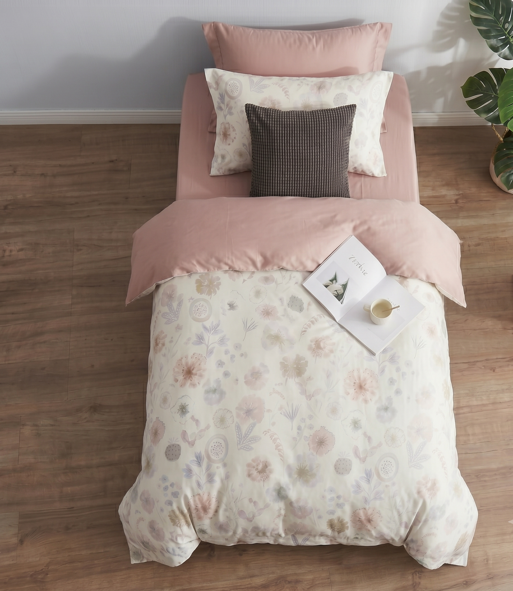 Lenjerie Family de pat, 5 piese, Rio – Lyocell - 100% Fibră de Eucalipt