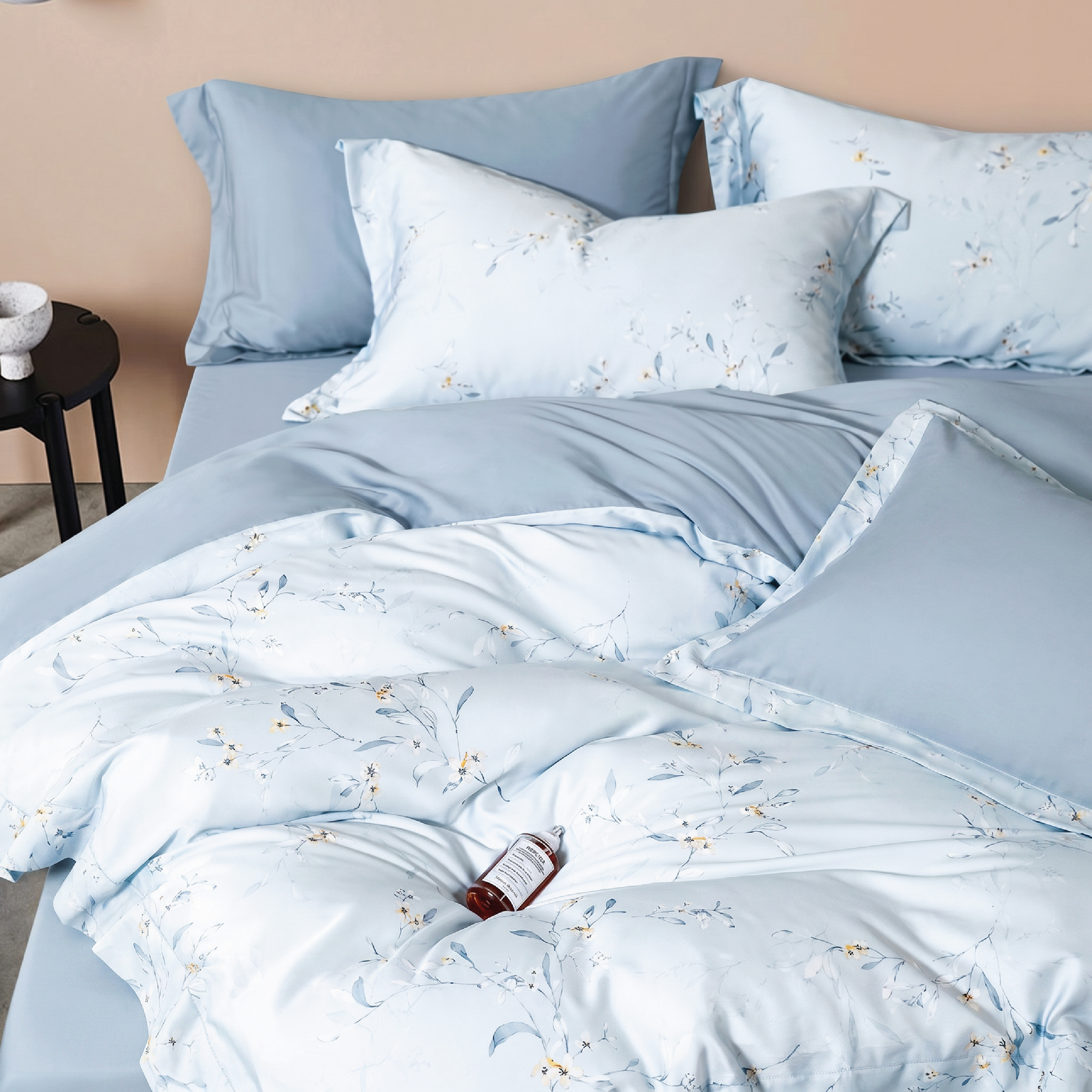 Lenjerie de pat, Orchid Blue - Lyocell - 100% fibră de eucalipt