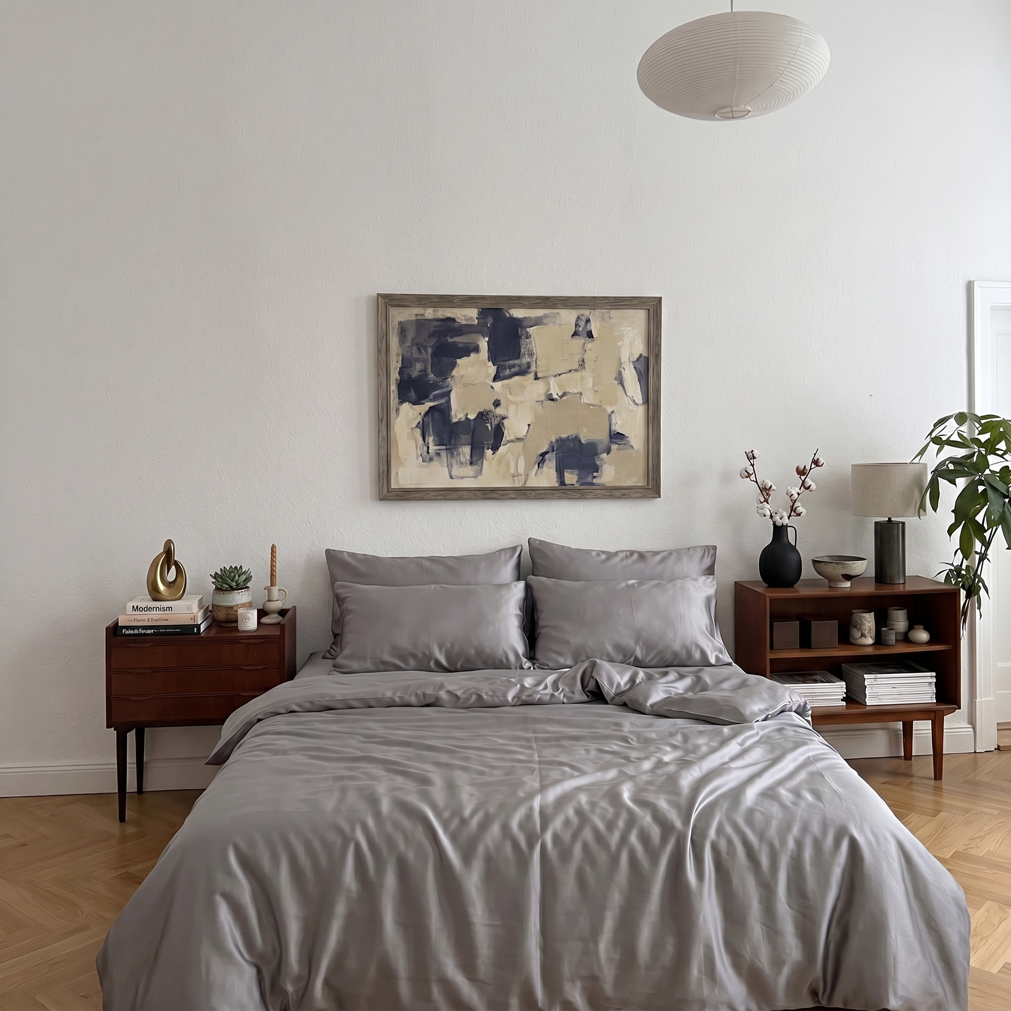 Lenjerie de pat Satin Lux Silver