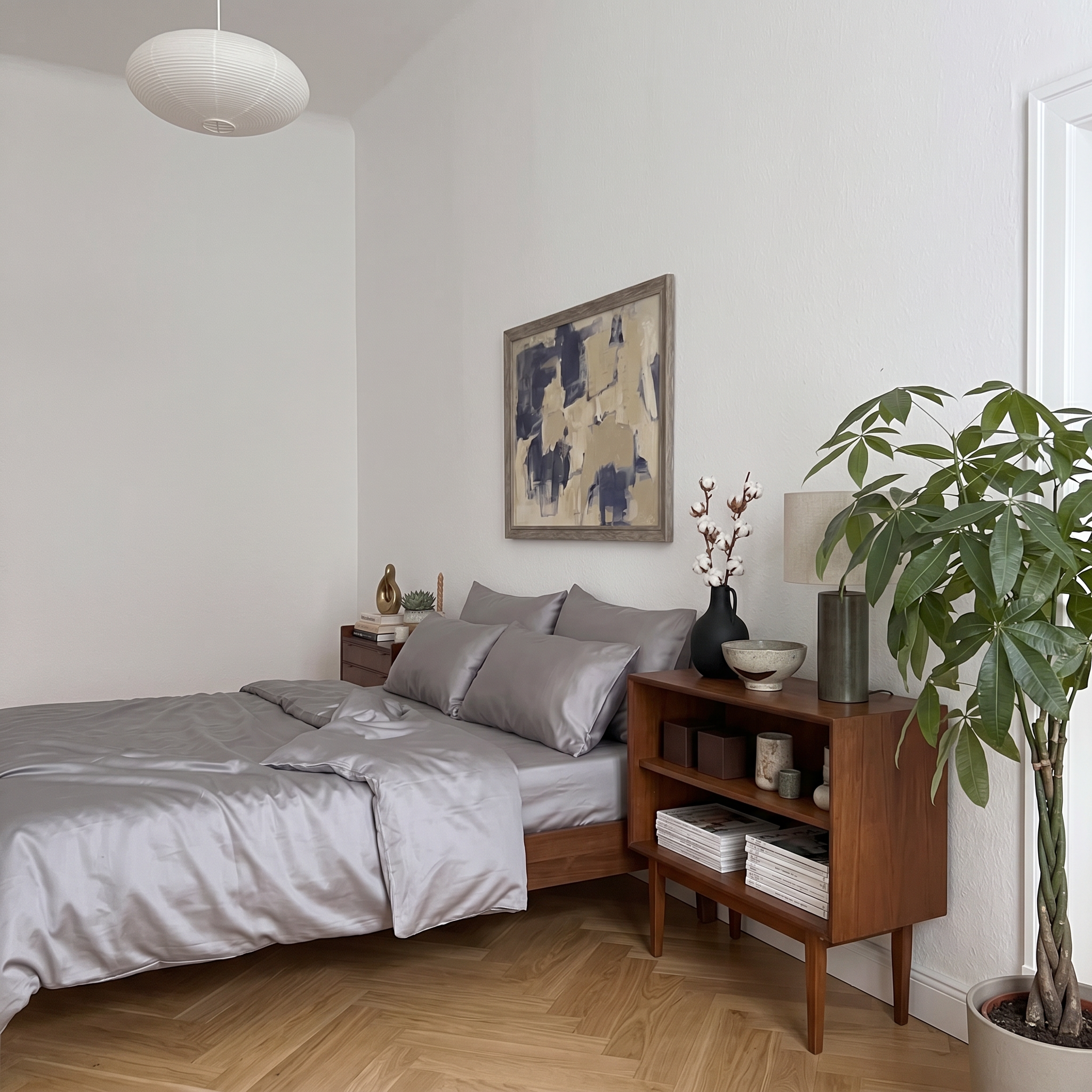 Lenjerie de pat Satin Lux Silver